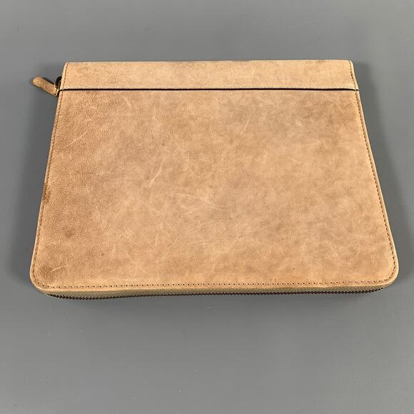 BRUNELLO CUCINELLI Taupe Leather iPad Case Leather Goods - Picture 4 of 7